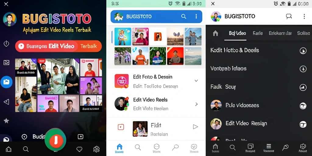Tampilan antarmuka aplikasi BUGISTOTO yang sederhana dan menarik.