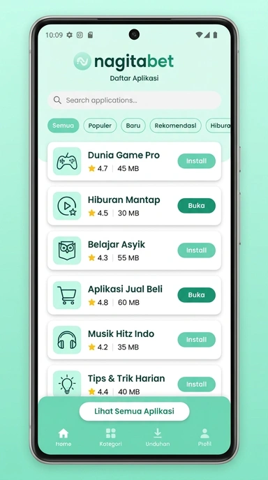Temukan Aplikasi Populer & Kanal Uji di Nagitabet — Hub Unduhan Terbaik Indonesia
